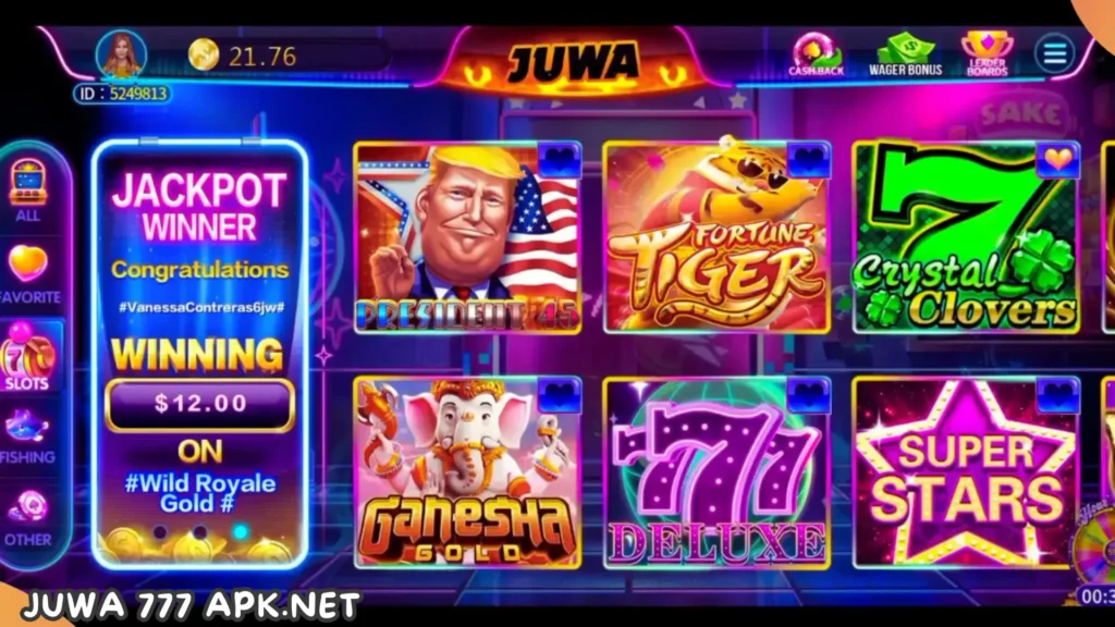 Juwa 777 Available Games